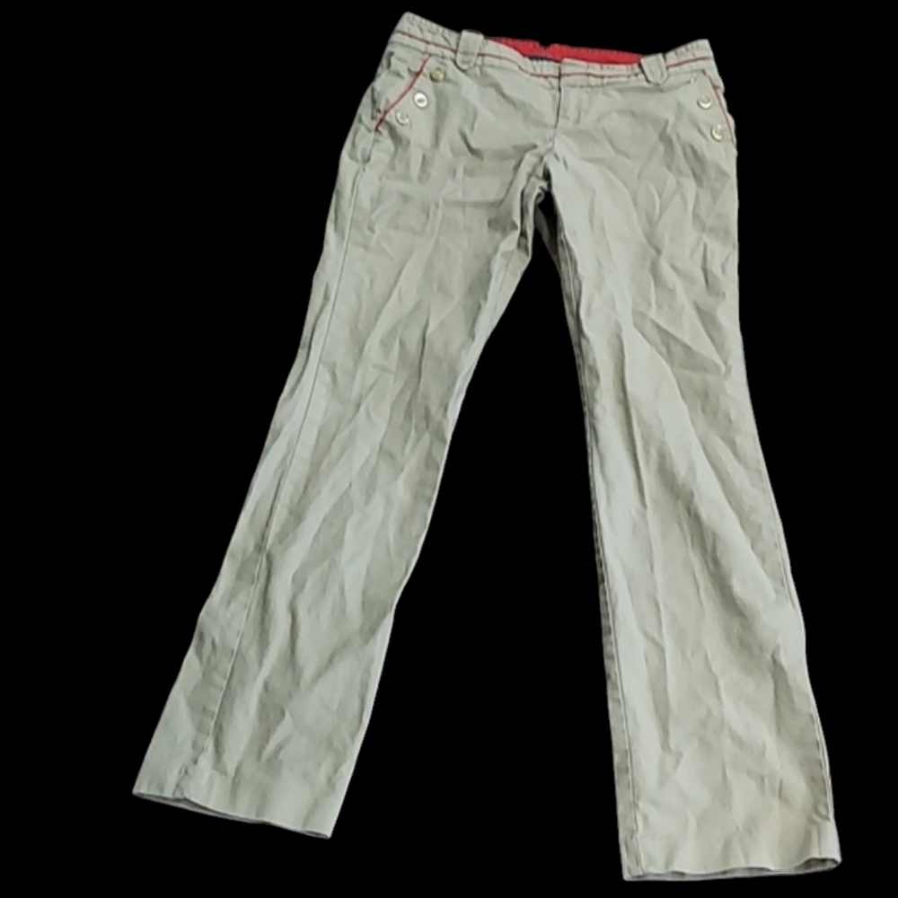 Tommy hilfiger button hip accent kahkis 2012 season size 4.